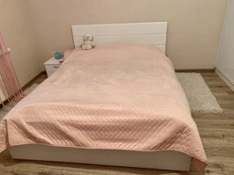 Покривало двостороннє Руно VeLour Рожеве 180 х 220 см (340.55_Rose)