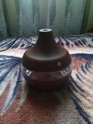 Зволожувач повітря Humidifier нічник від USB з підсвічуванням темне дерево (14582) фото від покупців 4