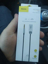 Bluetooth ресивер Baseus BA01 USB Wireless adapter cable Black (CABA01-01) фото від покупців 10