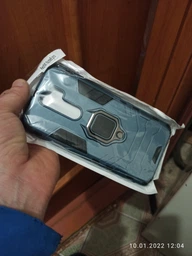 Чохол Iron Ring для Xiaomi Redmi Note 8 Pro броньований бампер Red Без бренду фото від покупців 3