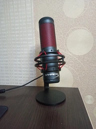Микрофон для ПК/ для стриминга, подкастов HyperX Quadcast (HX-MICQC-BK)