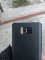 Зовнішній акумулятор UKC 50000 (15000) mAh Power Bank з екраном 4хUSB Чорно-червоний (12392) фото від покупців 1