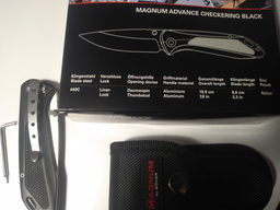 Ніж Boker Magnum Advance Checkering Black (01RY302) фото від покупців 4