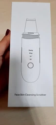 Ультразвуковой скрабер портативний Ultrasonic MASHELE для очистки кожи лица фото от покупателей 3
