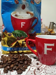 Кава у зернах Ferarra Blue Espresso 1кг фото от покупателей 19