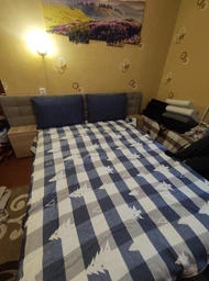 Покрывало Home Line 137647 Елочка 150х200 Синее (2600001376470)