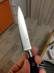 Ніж для нарізки м'яса Victorinox Grand Maitre Carving 10 см, чорний (Vx77203.10G) фото від покупців 1