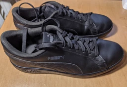 Мужские кеды низкие Puma Smash V2 L 36521506 44 (9.5UK) 28.5 см Черные (4059505056797) фото от покупателей 7