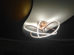 Люстра світлодіодна стельова LUMINARIA LIANA MONO 60W R490 ANTIQUE/GOLD 220V IP20 4000K, LED світильник