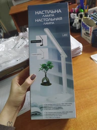 Настольная лампа Євросвітло Ridy-095 9.5 Вт черная (57227)