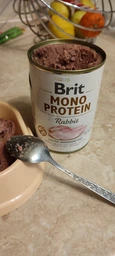 Консервований корм для собак з кроликом Brit Mono Protein Rabbit 400 г фото від покупців 2