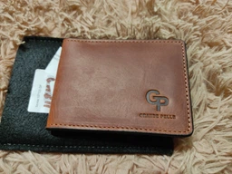 Зажим для денег кожаный Grande Pelle leather-11240 Коричневый фото от покупателей 8