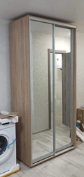 Шкаф-купе Фенікс Зеркало 140x60x240 см двухдверный Венге магия (FM007830)