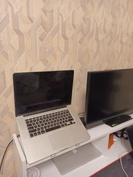 Подставка HQ-Tech HQ-CP-AIR для ноутбуков MacBook Air Pro алюминиевая фото от покупателей 1