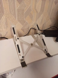 Подставка HQ-Tech HQ-CP-AIR для ноутбуков MacBook Air Pro алюминиевая фото от покупателей 4