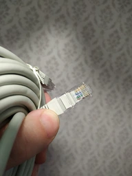 Патч-корд RZTK CAT5e RJ45 UTP 0.5 м Серый фото от покупателей 5