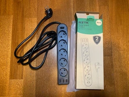 Мережевий фільтр-подовжувач RZTK Power Strip 5+3 USB-A White (PS-5A/W) 2 м фото від покупців 4