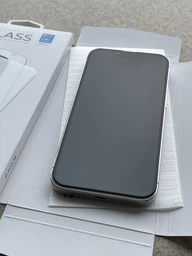 Защитное стекло ACCLAB 9H для смартфона Apple iPhone 13/14/13 Pro/16e/17e Black (1283126515392) фото от покупателей 7