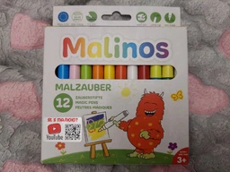 Волшебные фломастеры меняющие цвет MALINOS Malzauber 25 (12+9+4) шт (MA-300029) фото от покупателей 1