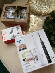 Набор электрических зубных щеток PHILIPS Sonicare DiamondClean HX9392/39 фото от покупателей 3