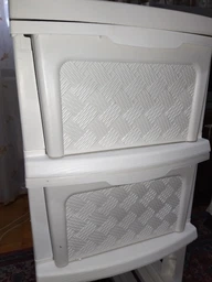 Пластиковый комод R-plastic 34*40*86 см (белый) фото от покупателей 2