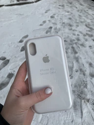 Чохол Silicone case для IPhone X/Xs Чорниця чорниця фото від покупців 3