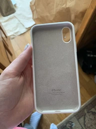 Чохол Silicone case для IPhone X/Xs Чорниця чорниця фото від покупців 2