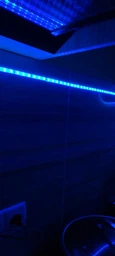 Вологозахищена Світлодіодна стрічка в силіконі на клейкій основі RGB 5 метрів фото від покупців 6