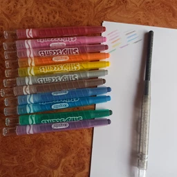 Набір воскової крейди Crayola Silly Scents Твіст що викручуються з ароматом 12 шт (52-9712)