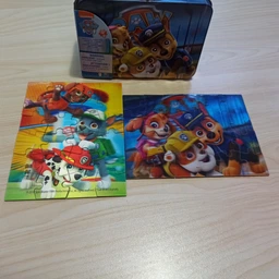 Пазл переливной в жестяной коробке Spin Master Games Щенячий патруль 2 в 1 (SM98324/6033103) фото от покупателей 2