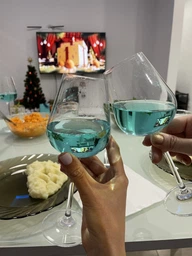 Напиток на основе вина Fortinia Фраголино Pina Colada голубой полусладкий 0.75 л (8018075001732) фото от покупателей 4