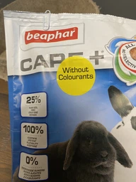 Корм для кроликов Beaphar Care + Rabbit 1.5 кг (18403) (8711231184033)