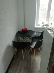 Комплект кухонной мебели Jumi BLACK Cтол + 3 стула фото от покупателей 1