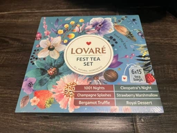 Чай Lovare Fest tea SET 6 смаків в пакетиках 90 шт (56360) фото от покупателей 11