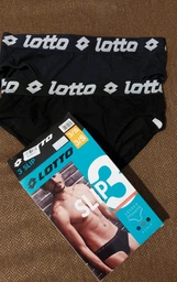 Набор трусов слипов мужских Lotto 950101/950119/950154-3 L 3 шт Черные/Серые/Синие (ROZ6400135070) фото от покупателей 6