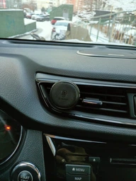 Автодержатель для телефона Baseus Magnetic Air Vent Car Mount Holder Gold (SUGX-A0V)/(162421) фото от покупателей 2
