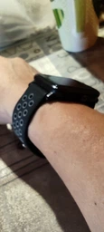 Ремешок Becover Vents Style для Xiaomi Amazfit Bip (20mm) Lite/Bip S Lite/Bip 3/Bip 3 Pro/GTR 42mm/GTS/TicWatch S2/TicWatch E/GTS 3/GTS 2 mini Black-Green (BC_705703) фото от покупателей 10
