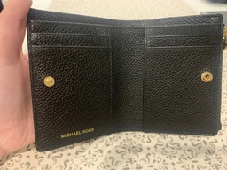 Кошелек женский кожаный Michael Kors 34F9GJ6F2L-001 Черный (800070263213) фото от покупателей 1