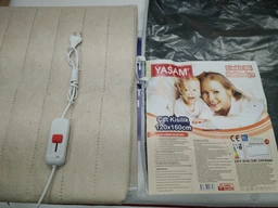 Электропростынь Termosoft (120*160), байка, простынь с подогревом Yasam красная