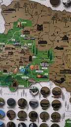 Скретч карта відміток моїх подорожей Україна My Map Ukraine карта мандрівника (українська мова) (VS7003029) фото від покупців 1