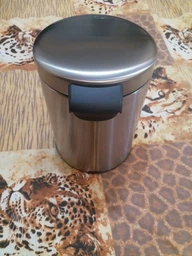 Бак для мусора с педалью Brabantia NewIcon Pedal Bin 5 л светло-бежевый 149900 (00801143) фото от покупателей 2