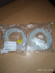 Патч-корд литой RITAR, CCA, UTP, RJ45, Cat.5e, 0,3m, желтый Q710 фото от покупателей 9
