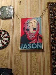 Постер плакат BEGEMOT Поп-Арт Джейсон Вурхиз Jason Voorhees 40x61 см (1121307)
