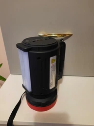Переносний світлодіодний ліхтар світильник 2886, з функцією Power bank, 5W+20SMD, зарядка 220 В фото від покупців 18