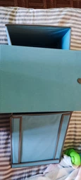 Короб для зберігання одягу Handy Home Ведмедик 30х40х25 см Блакитний (UC-102) фото від покупців 1