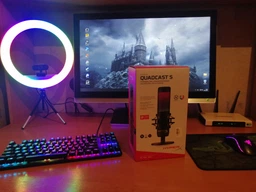 Мікрофон для ПК, для стрімінгу, подкастів HyperX QuadCast S (HMIQ1S-XX-RG/G) фото від покупців 16