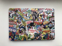 Чехол пластиковый для MacBook Air 13 M1 A2337 2020 Комикс Marvel фото от покупателей 1