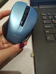 Мишка Trust Mydo Silent wireless mouse black фото від покупців 5
