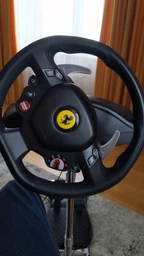 Комплект руль педалі Thrustmaster T80 Ferrari 488 GTB Edition PC/PS4/PS5 Black (4160672) фото от покупателей 5