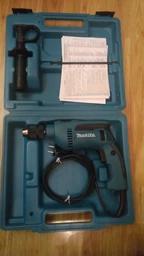Дрель ударная Makita HP1641K (680Вт, 13мм) + кейс (4317) фото от покупателей 1
